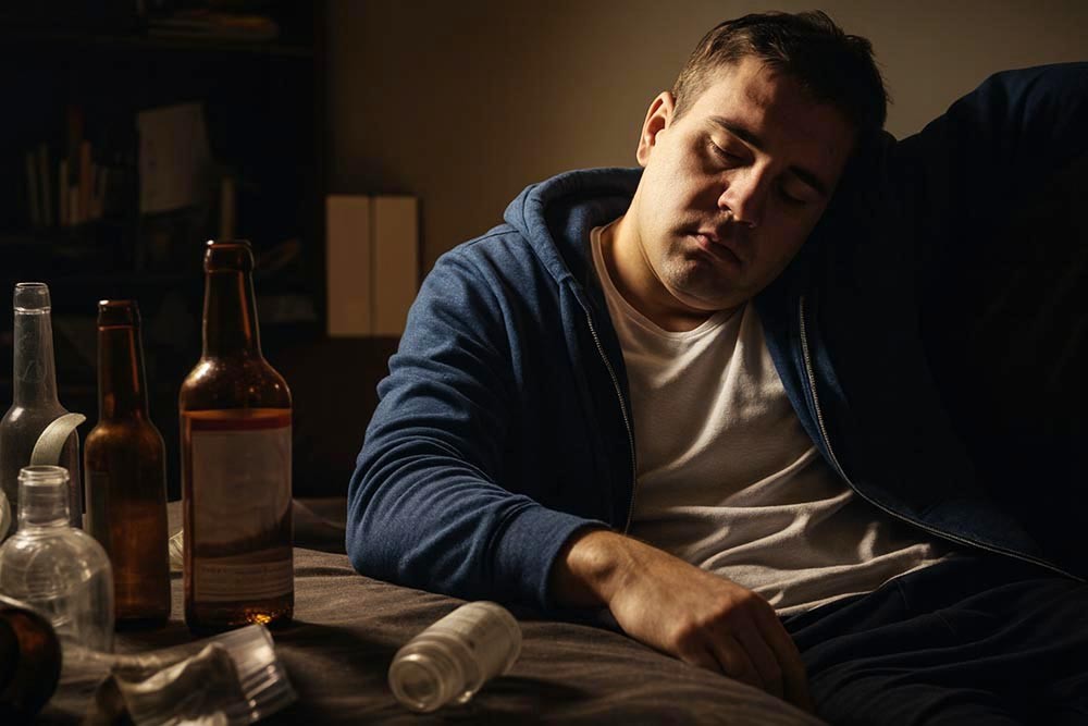 Сочетание хронического алкоголизма и депрессивных расстройств