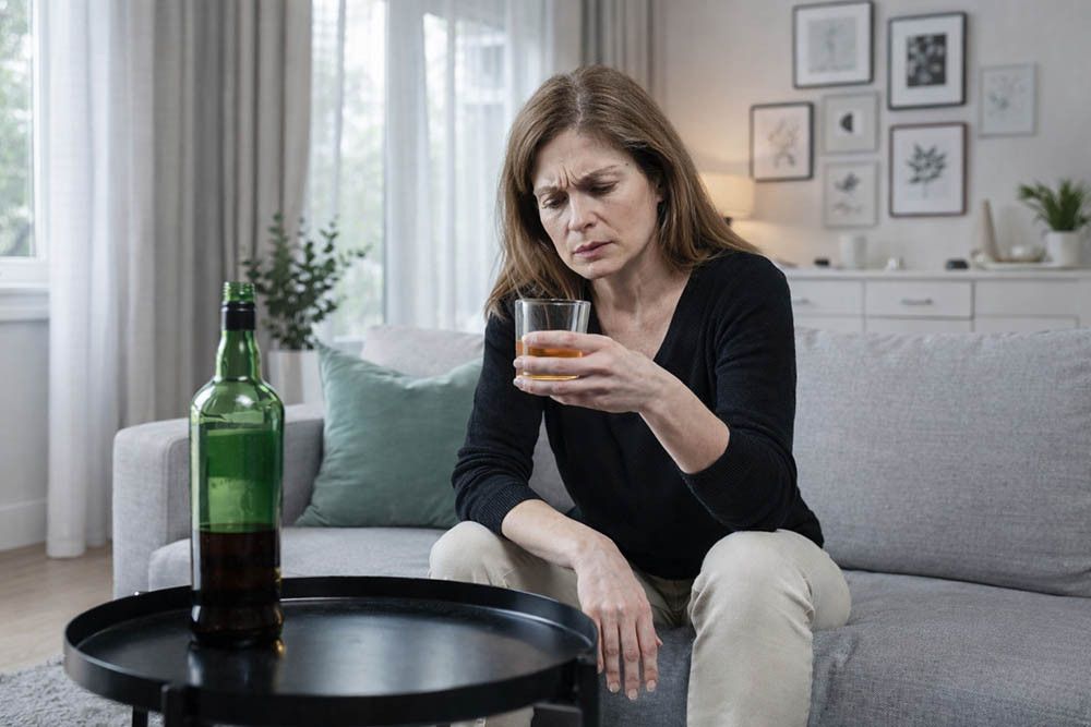 Как вывести из запоя женщину