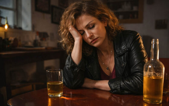 Как вывести женщину из запоя