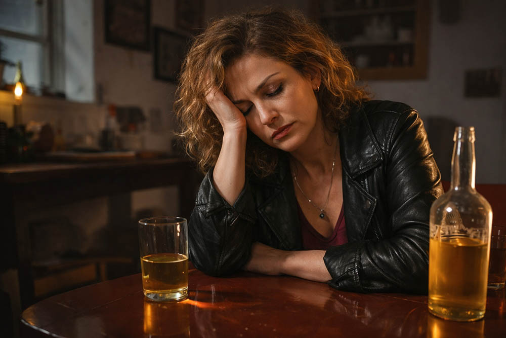 Как вывести женщину из запоя