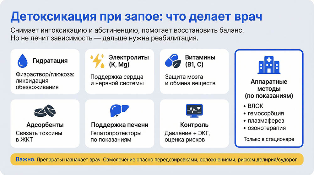 Детоксикация при женском запое