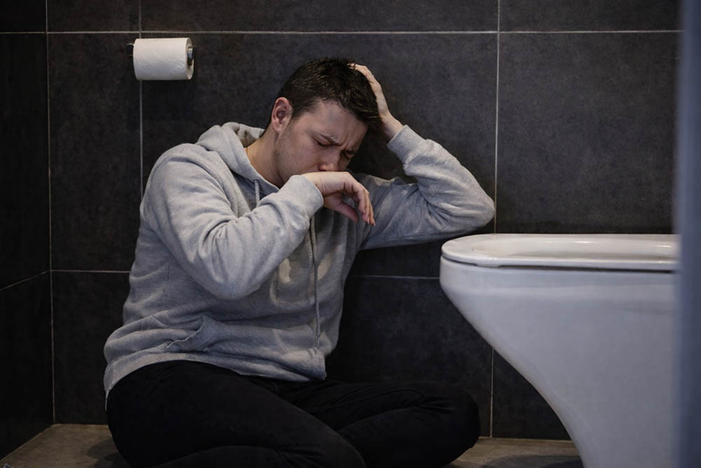 Рвота с кровью после запоя