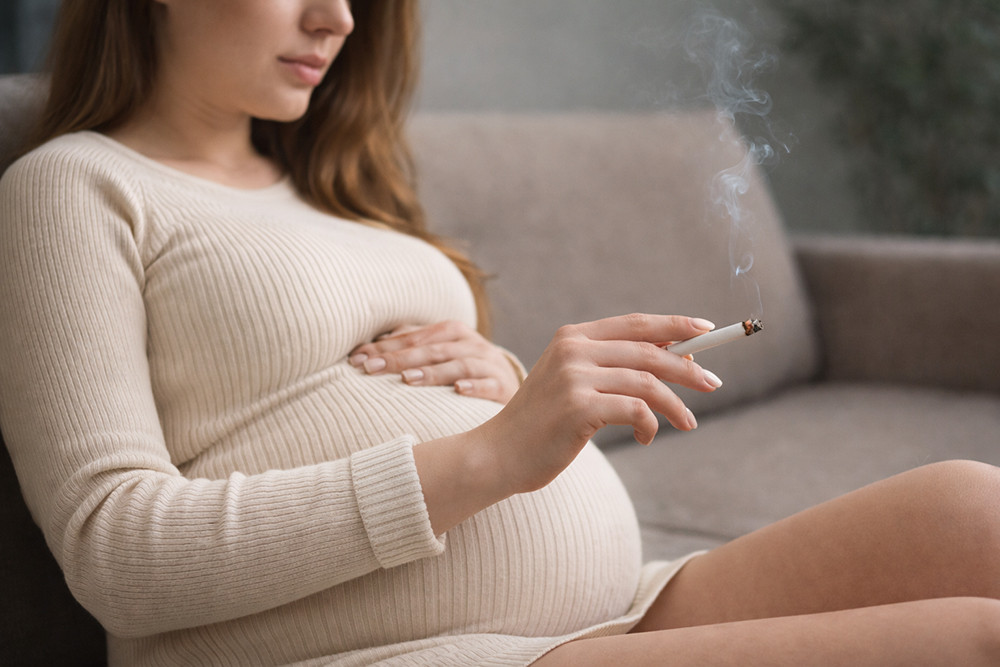 Курение во время беременности вред